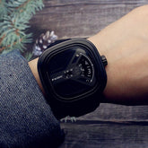 Punk Style Turntable New Concept Watch